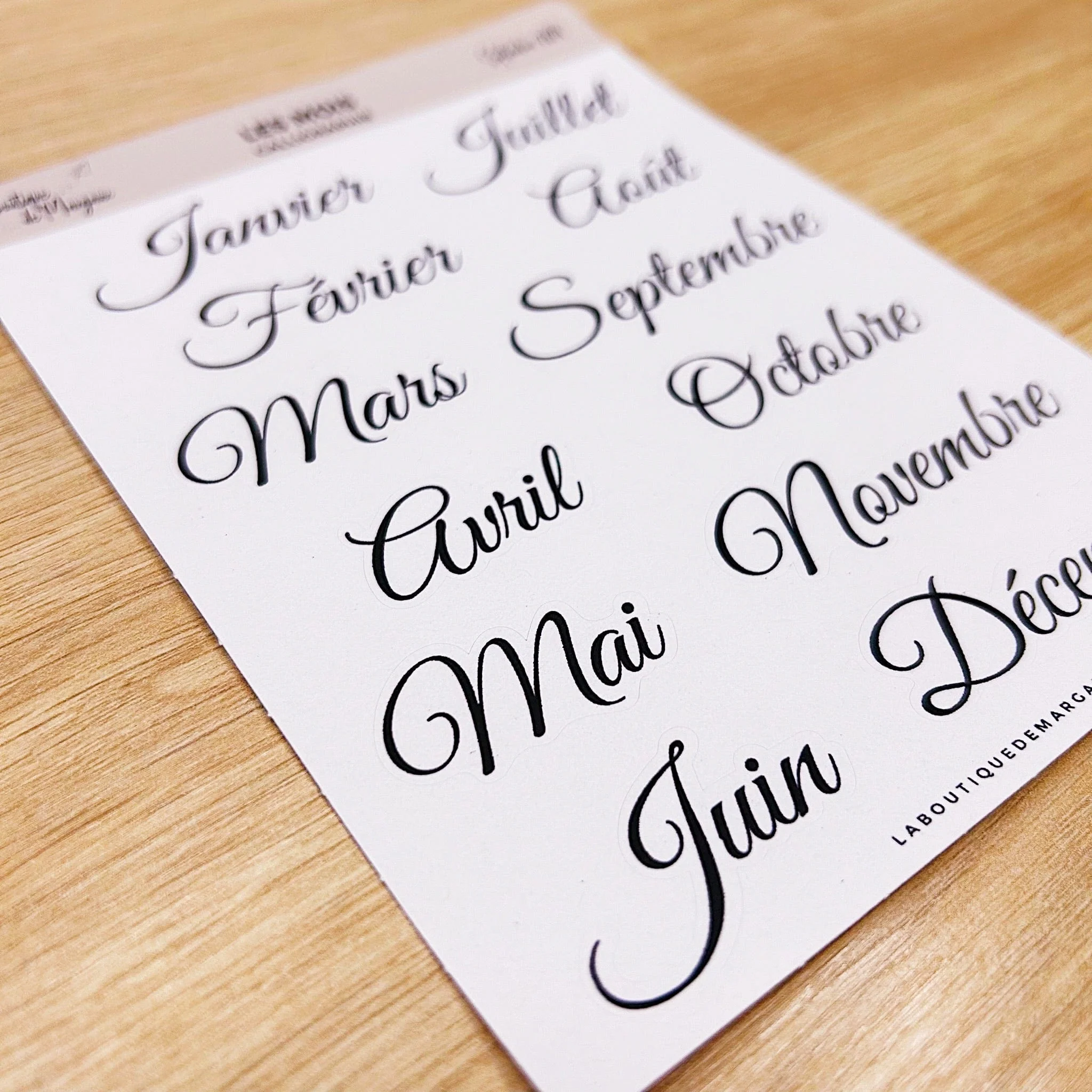 Les mois- Stickers - Image 2