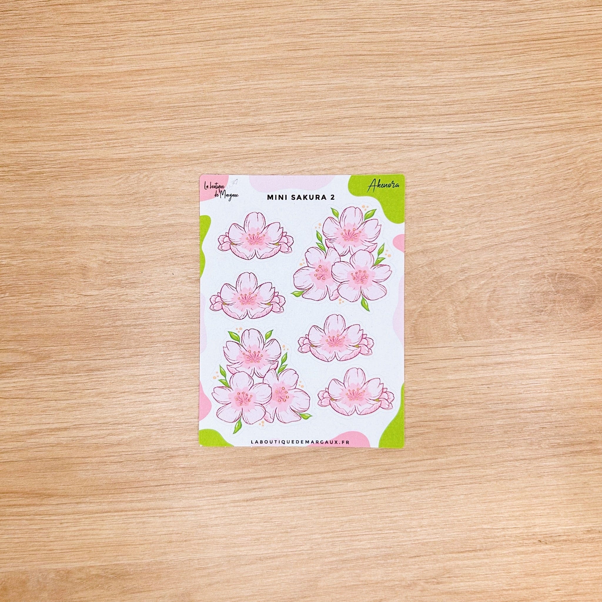 Oiseaux & Sakura - Stickers C7 - Image 5