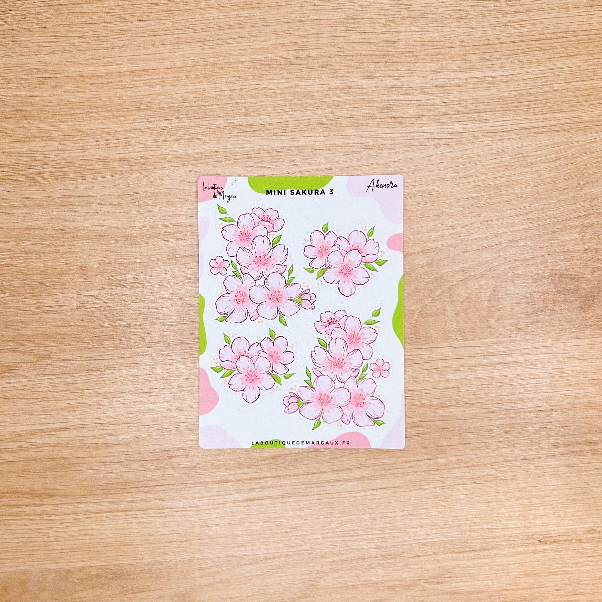 Oiseaux & Sakura - Stickers C7 - Image 6